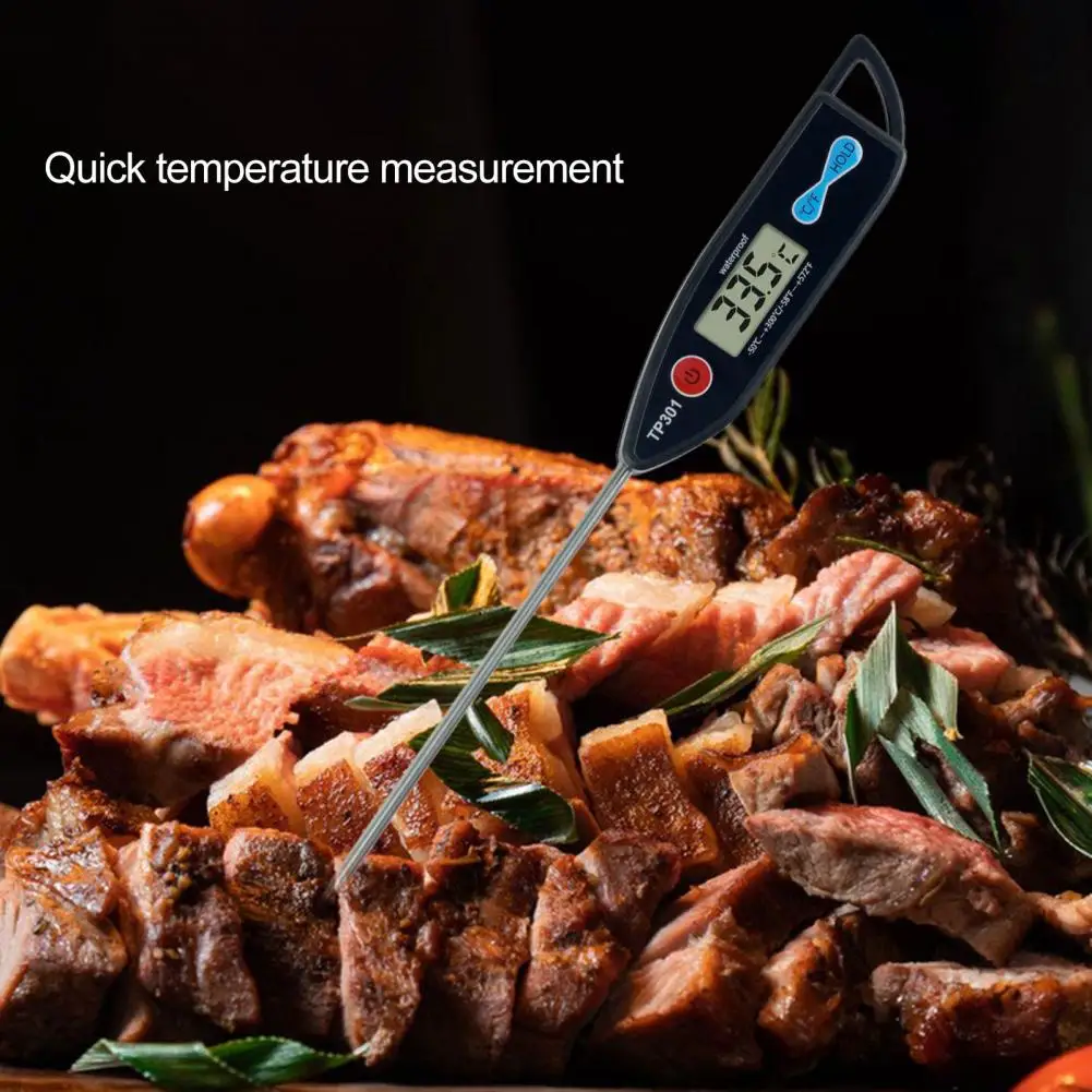 Practical Oil Thermometer Portable Food Thermometer Waterproof