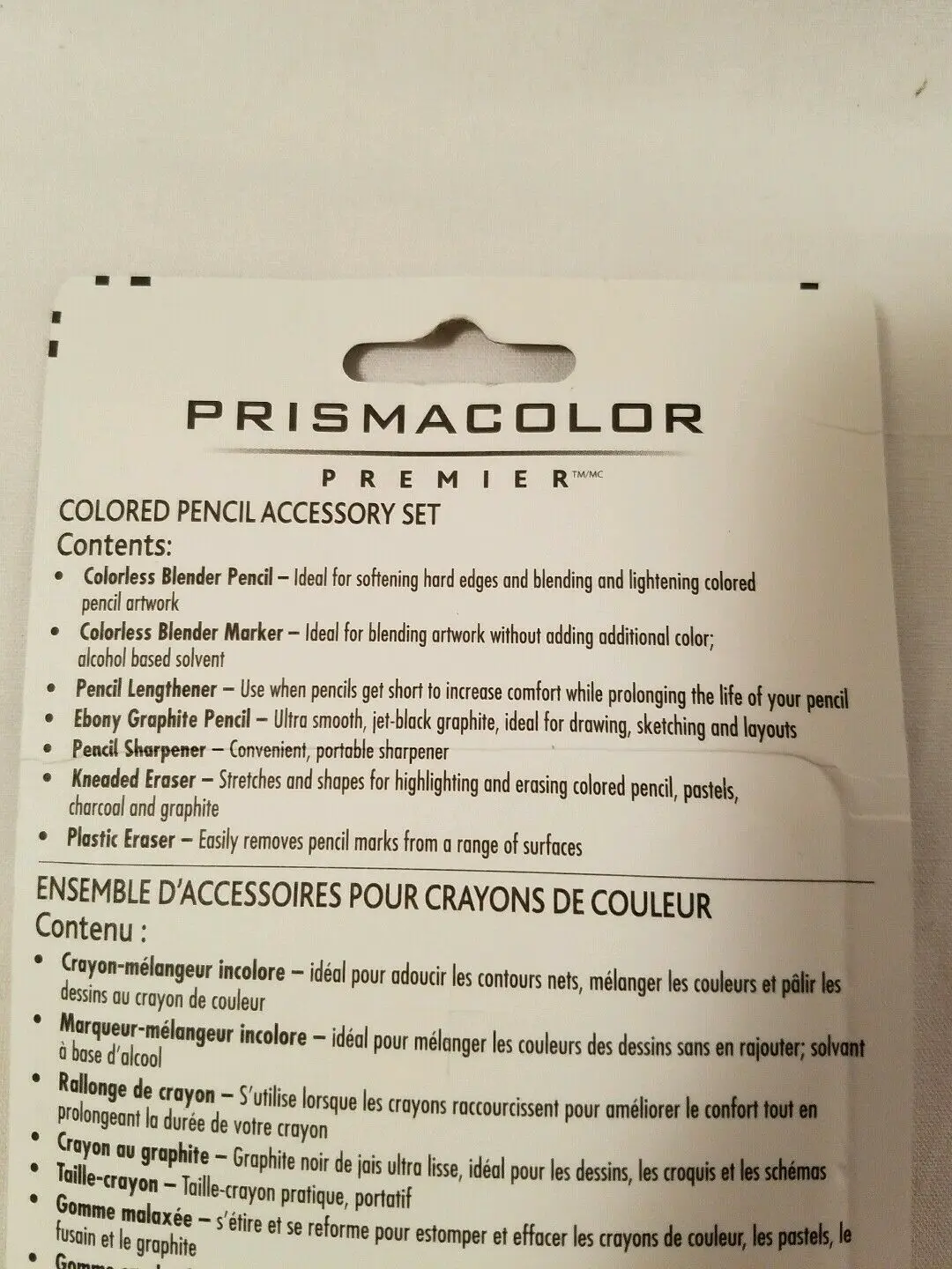 Prismacolor Premier Colored Pencil Accessory Set