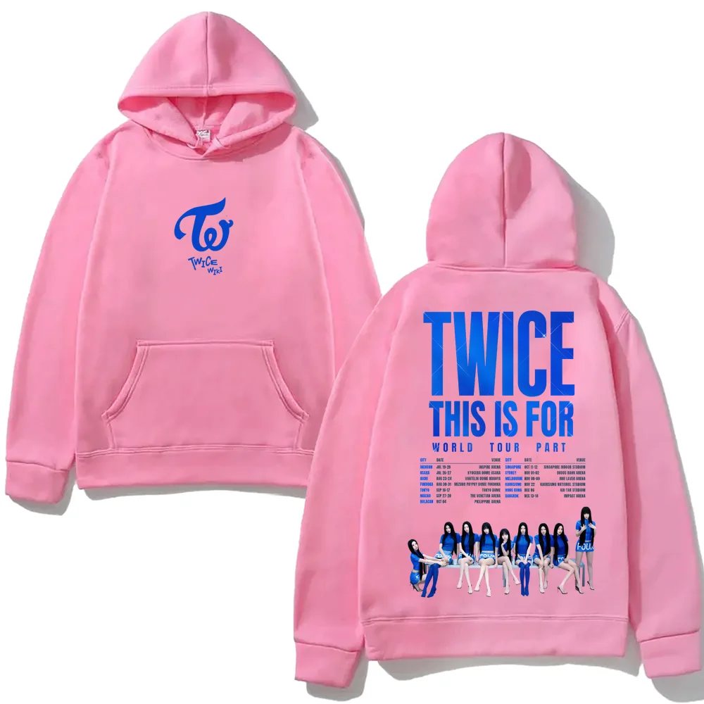 Womens Hoodies Twiceland Hoodie Twice Fancy Crop Tops Women Kpop