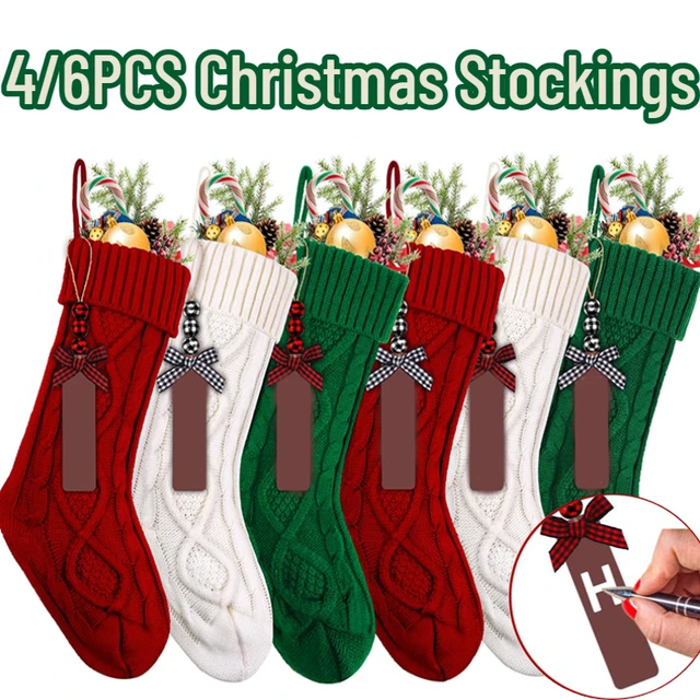 Christmas Stockings Name Tags  Personalized Stockings Christmas -  Christmas - Aliexpress