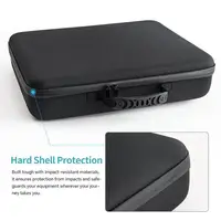 For Starlink Mini Kit Outdoor Hard Carrying Protective Travel Case Portable Storage Bag With Multiple Compartments 2