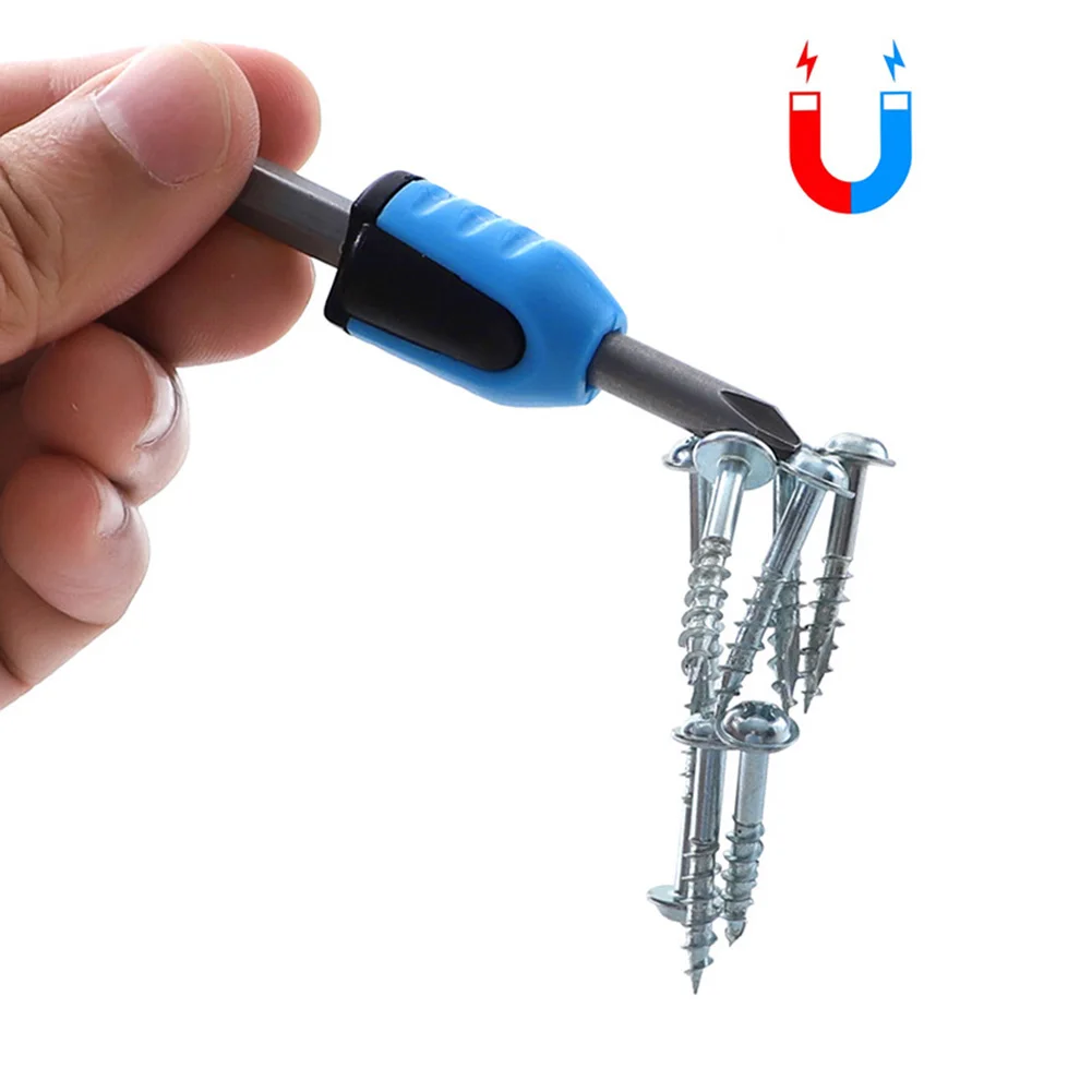 

New Practical Useful Durable High quality Screwdriver Magnetizer For Electric Screw Bit 28x17x15mm ABS + Metal