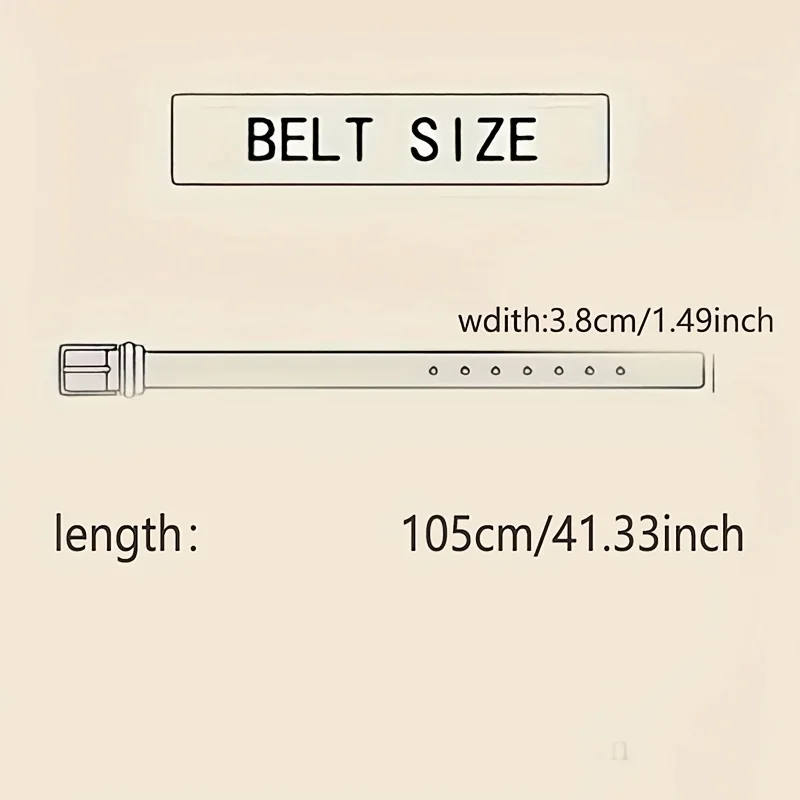 Trendy Hip-Hop Rock Rep Persona PU Street Belt, Fashion Versatile Adjustable Famous Rapper Printed Waistband For Casual，Parties