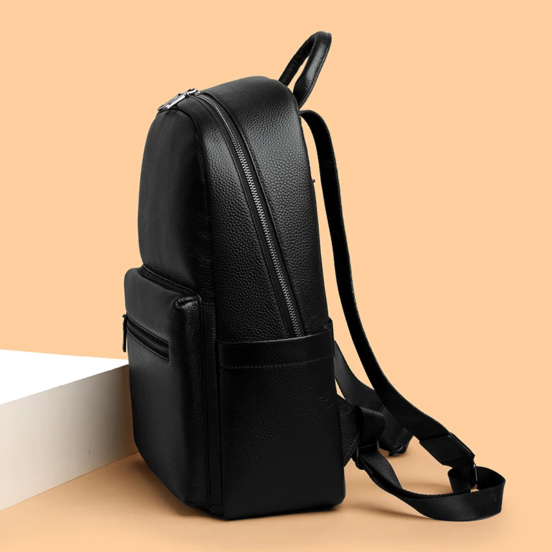 100% Genuine Leather Men Backpacks Natural Skin Leather Students Backpack Yong Boys College Backpack Shoolbag Travel Bags SAC - AliExpress 1524 100% Genuine Leather Men Backpacks Natural Skin Leather Students Backpack Yong Boys College Backpack Shoolbag Travel Bags SAC - AliExpress 1524