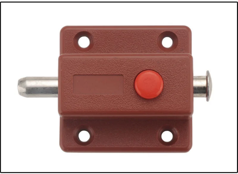 Description Picture 6 of item2PCS New Automatic Rebound Latch Anti-theft Furniture Accessories Plastic Spring Telescopic Positioner Door Stopper
