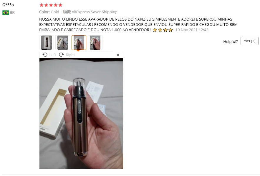 Rechargeable Nose Hair Trimmer Electric Removal Clipper Razor Shaver Trimmer Epilators High Quality Eco-Friendly nose trimmer