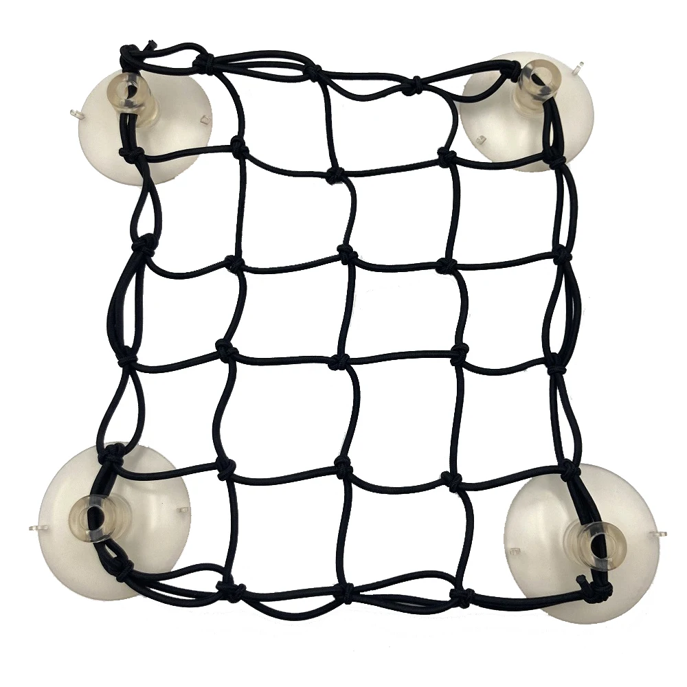 

Surf Cargo Net with 4 Suction Cups For SUP Paddle Board Bungee Cargo Kayak Deck