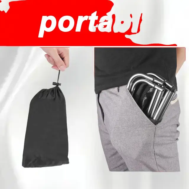 야외 모험을 위한 휴대용, 편안하고 다목적 미니 캠핑 벤치