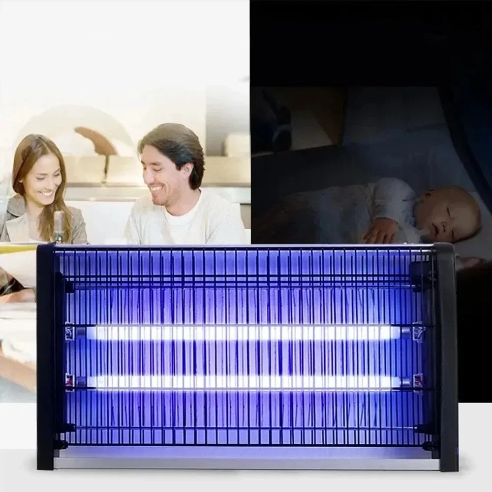 110V/220V 20W Mosquito Control Lamp UVA Mosquito Repellent LED Control Lamp for Household Bedroom