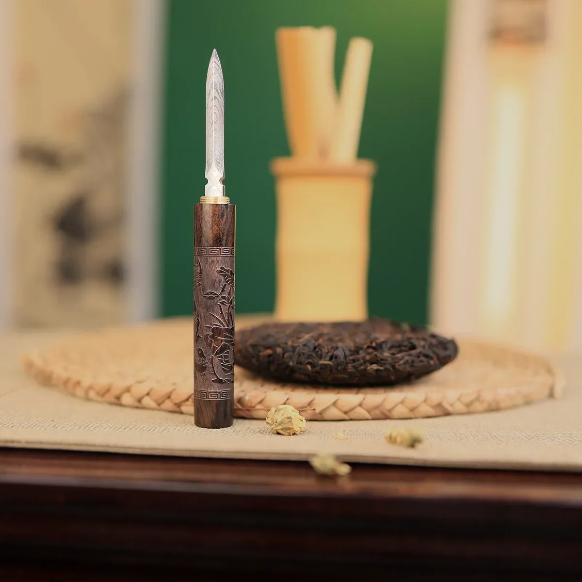 Chinese Tea Knife Needle tea ceremony Yunnan Puer Knife Shu Shen Raw Puerh Tea Cake Pu Er Cube Cutters Brick Tools Accessories