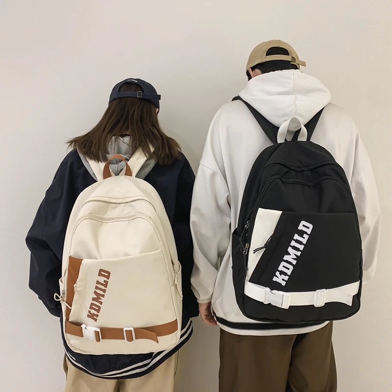 Waliicorners School Backpack Fashion Student Women Backpack Male Book Bag Nylon New Cool College Bag 22 S2ce46232068b493fa18aa51a92d1e3d8v