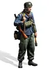 1/16 Scale Die-cast Resin Person Model Assembly Kit Toy Model (unpainted) Without Base 1