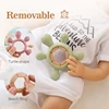 Baby Teether Kid Cartoon Turtle Shape Teething Silicone Dental Care Gums Anti-eating Hand ​Molar Stick BPA Free ​Baby Accessorie 5