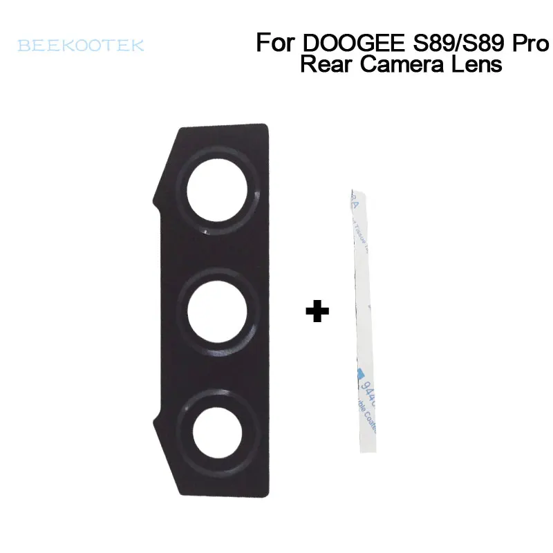 

Новинка, оригинальный объектив задней камеры DOOGEE S89 S89 Pro, стеклянная крышка объектива камеры, Сменные аксессуары для смартфона Doogee S89