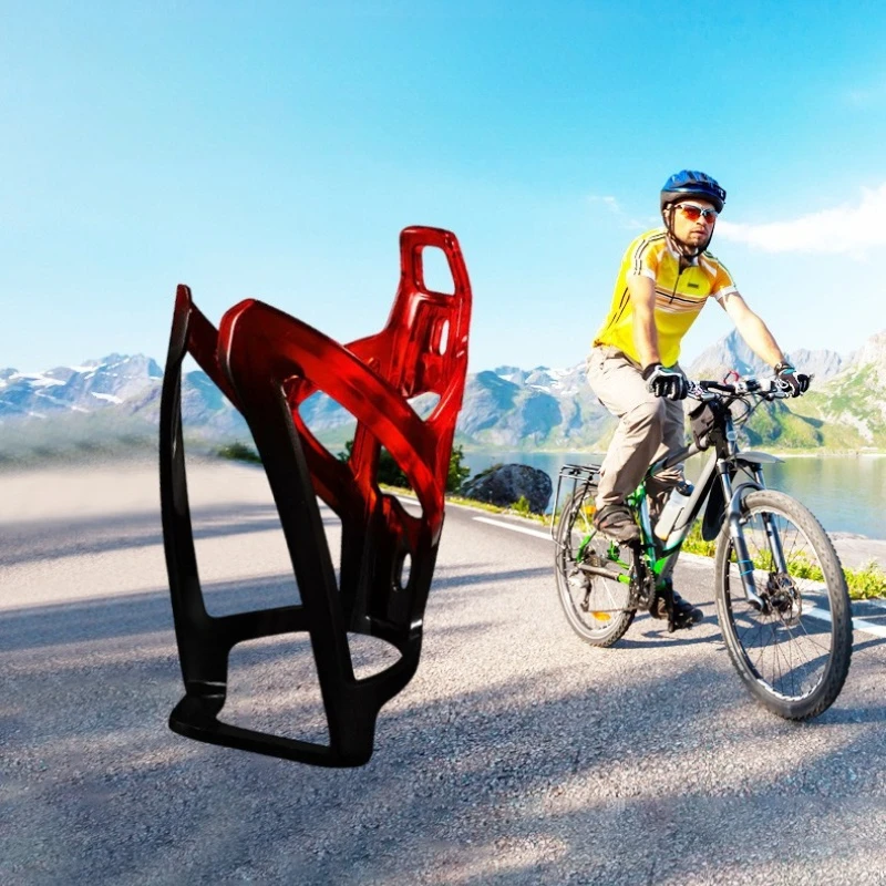 Leichte Fahrrad-Flaschenhalter mit Schrauben MTB Rennrad Flaschenhalterung Rutschfester Fahrrad-Flaschenhalter Zubehör – Detail 2