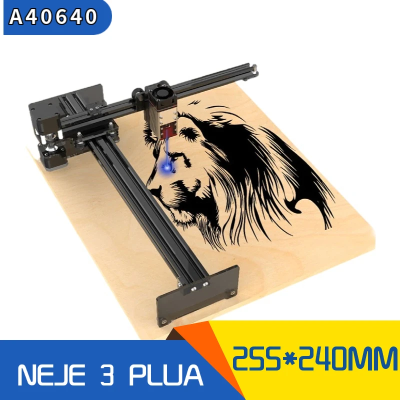 NEJE 3  Plus A40640  Professional Large Area Laser Cutting Machine, Laser Engraving Machine,Lightburn,Bluetooth App woodworking boring machine Woodworking Machinery