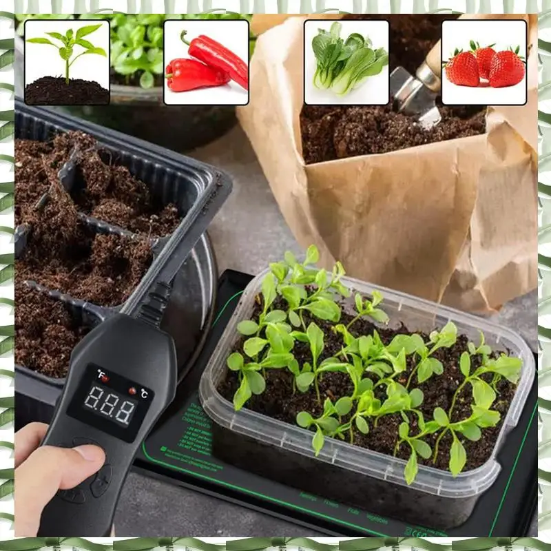 Seedling Heat Mat Plant Heating Pad For Indoor Home Gardening Seed Starting, Warm Germination Hydroponic, Durable US PLUG