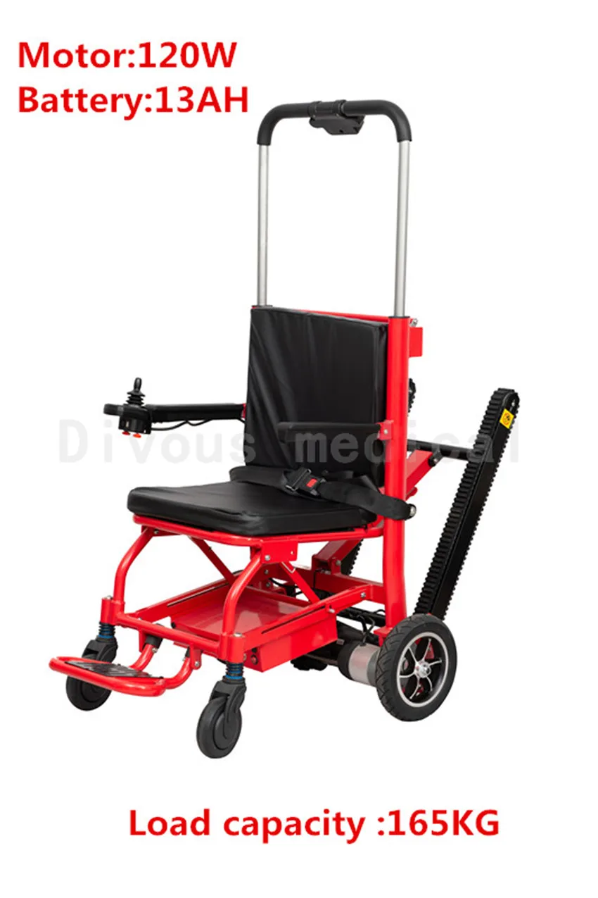 Multi-Function Rehab Crawler Lifting Electric Wheelchair Up and Down Stair Disabled Wheelchair Climbing for Elderly