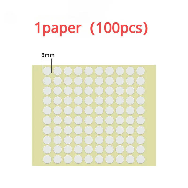 Make Candle Wax Fixed Base Bracket Candels Accessories White Heat-resistant Foam Double-sided Tape Candle Wick Stickers Material