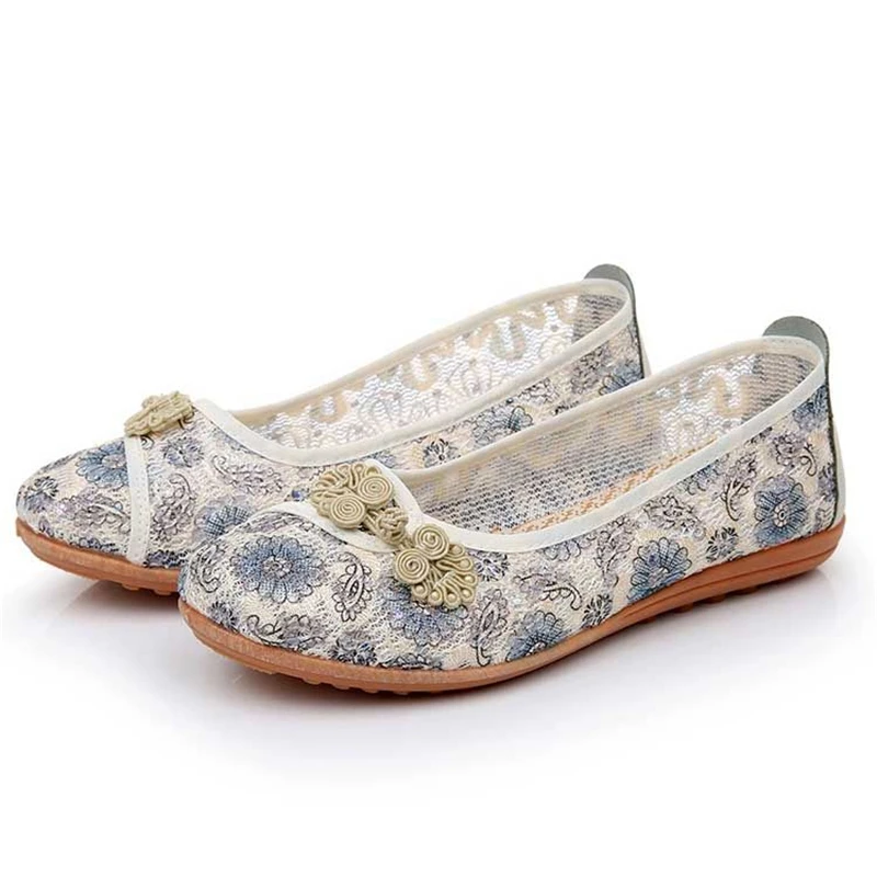 

Женские туфли с цветочной вышивкой Cresfimix, удобные лоферы, симпатичные туфли на плоской подошве для весны и лета