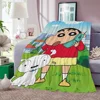 Hood Blanket Oversized 200x300 Crayon Shins Chan Thermal Blankets for Bed Throw Blanket for Sofa Luxury Blankets King Size Knee 1