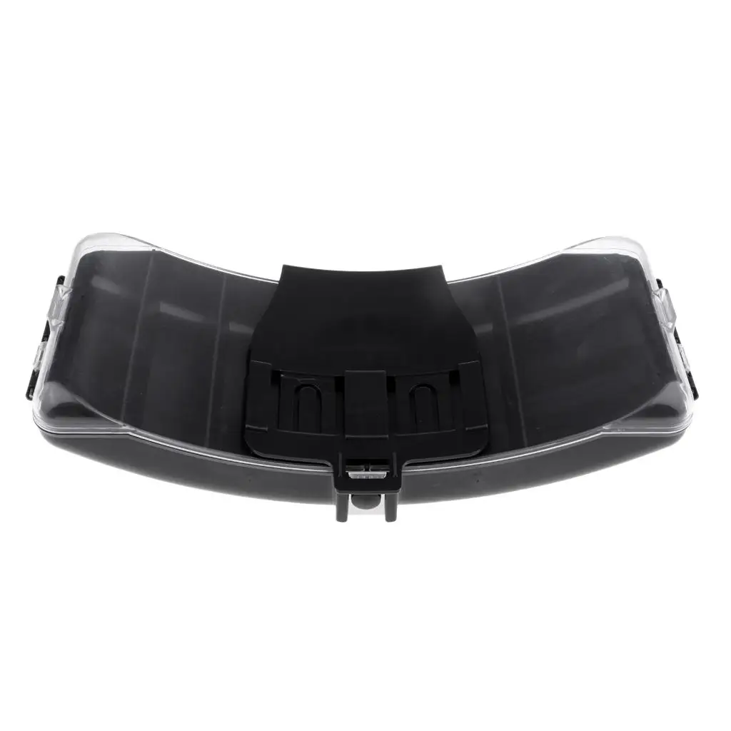 Portable Fishing Box Lure Baits Hook Bag Fishing Tackle Box Organizer - Black