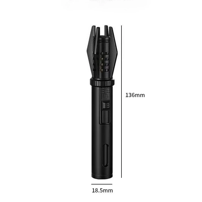 Kitchen Outdoors Torch Flame Jet Gas Lighter Cigarette Smoking Accessories Windproof Turbo Metal Jewelry Welding Cigar Lighters