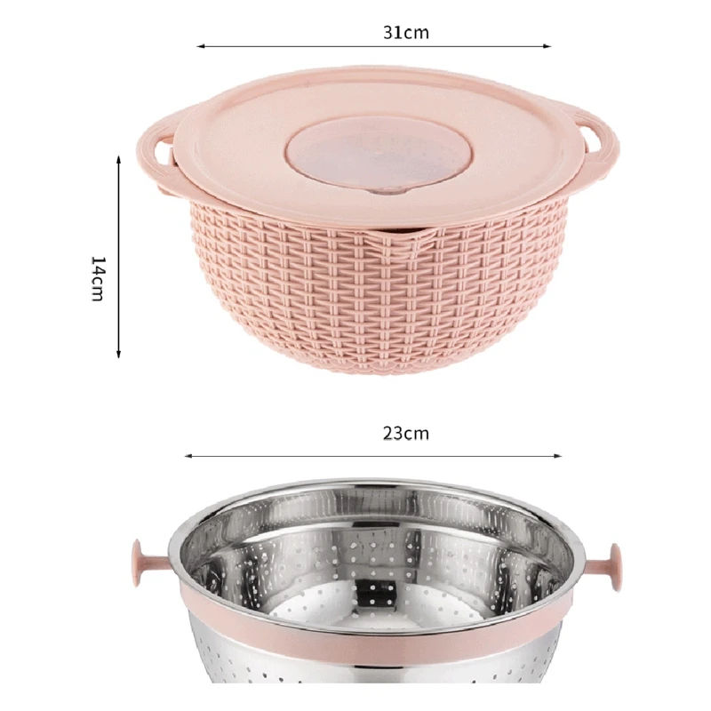 Food Strainers And Colanders Pasta Strainer Rice Strainer Fruit