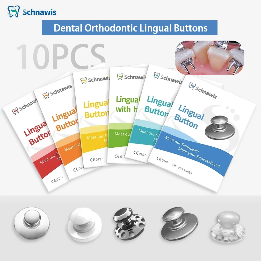 BOTTONI LINGUALI DA PUNTARE - BASE CURVA