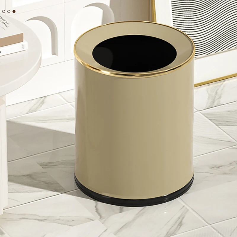 Recycling Ashtray Trash Can Bathroom No Lid Garbage Outdoor Trash Can ...