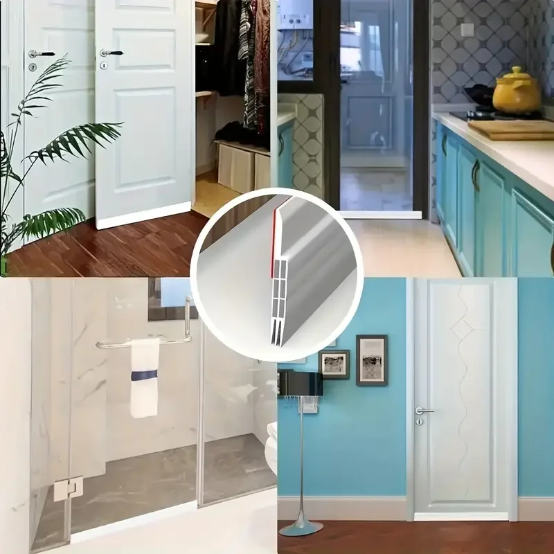 1pc Door Vent Plug and Door Bottom Sealing Strip The Seam Sticker Is Located under the Insulator of the Vent Plug, Doo