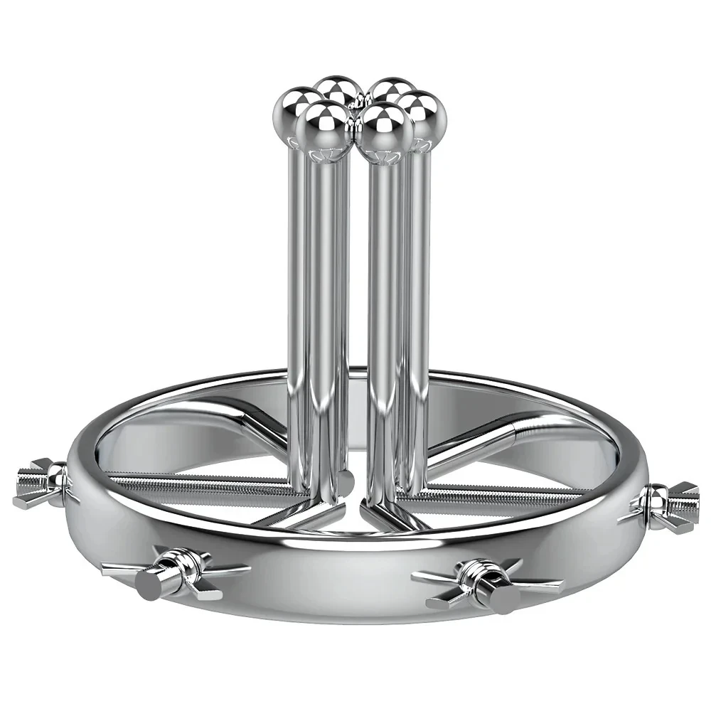 Metal Anal Expander Vaginal Dilator Spreader Huge Speculum Masturbation Plug Fisting Sex Toy Women Men Exotic Anus Accessories
