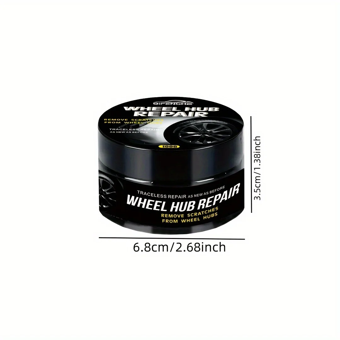 QIFENGHE Wheel Repair Kit-Scratch & Fade Removal with Polishing Paste for Enhanced Car Maintenance Fit wheel repair kit