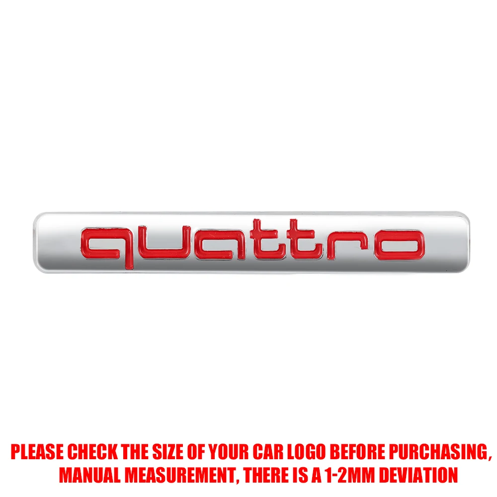 Sticker Red Silver