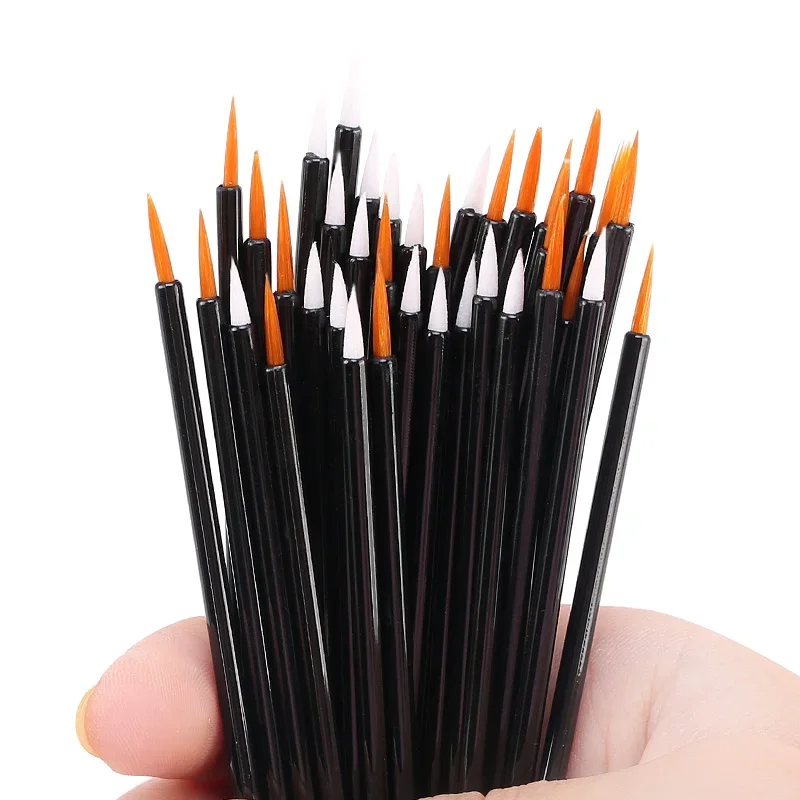 Cake Decorating Brush 50pcs Reusable Fondant Cake Design DIY Tool Sugar Craft Cookie Decorating Pen Pastry Painting Art Biscuit Color