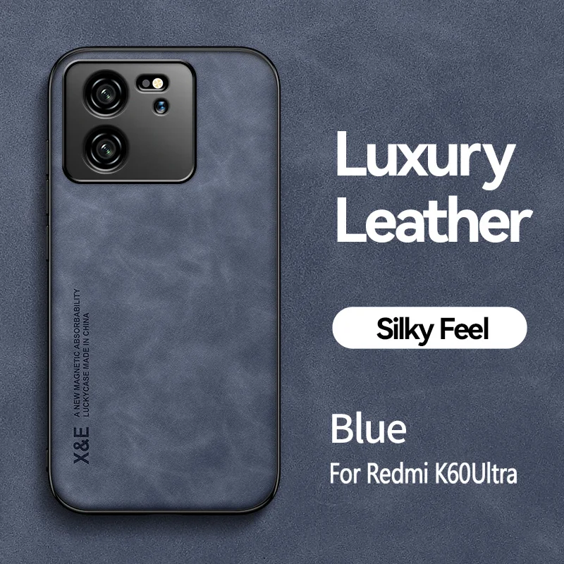 Luxury Magnetic Leather Soft Phone Case - Premium Back Cover