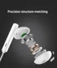Honor Headphone Usb Type C Earphone For Honor 200 100 50 60 70 80 90 Pro Lite X8 Magic V3 6 5 4 Noise Canceling Earbuds Headset 4