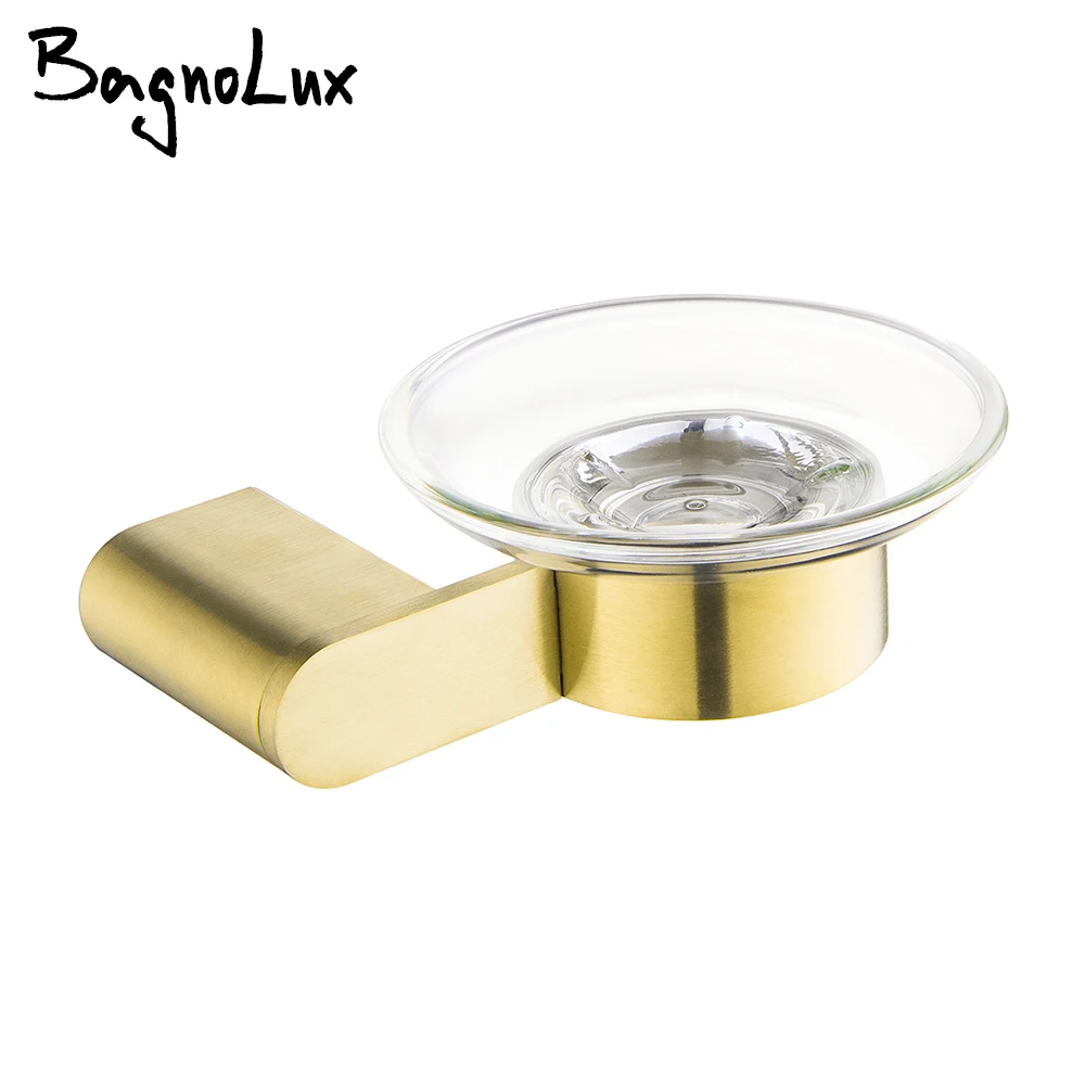 Classical Design Chrome Glass Shelf Premium Quality Stainless Steel with Hanging Bar Wall Mounted Fixture Bathroom Toiletries