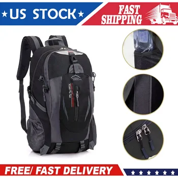Men Women Travel Outdoor Backpack Rucksack Camping Laptop Hiking School Book Bag 1