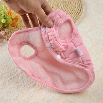 Winter Warm Dog Coat Jacket Windproof Dog Clothes for Small Dogs Padded Clothing Chihuahua Clothes Pet Supplies 2