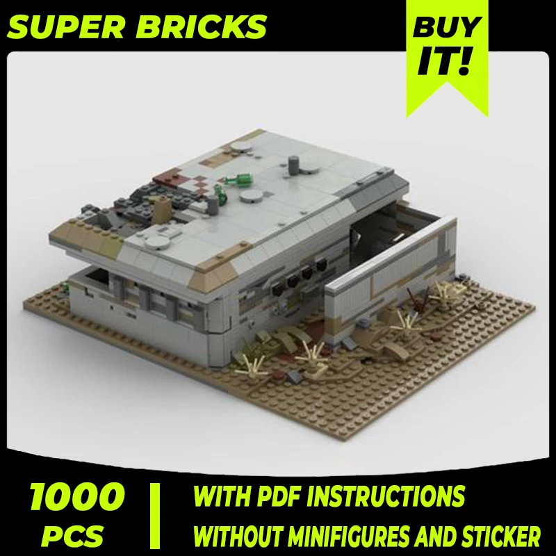 

Military Model Moc Building Bricks Abandoned German Bunkers Technology Modular Blocks Gifts Christmas Toys DIY Sets Assembly