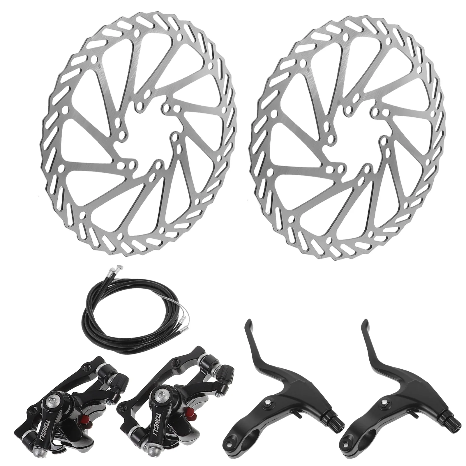 

Disc Brake Brakes Bike Component Mechanical Conversion Kit Road Rotors Pads And Aluminum Alloy Hydraulic