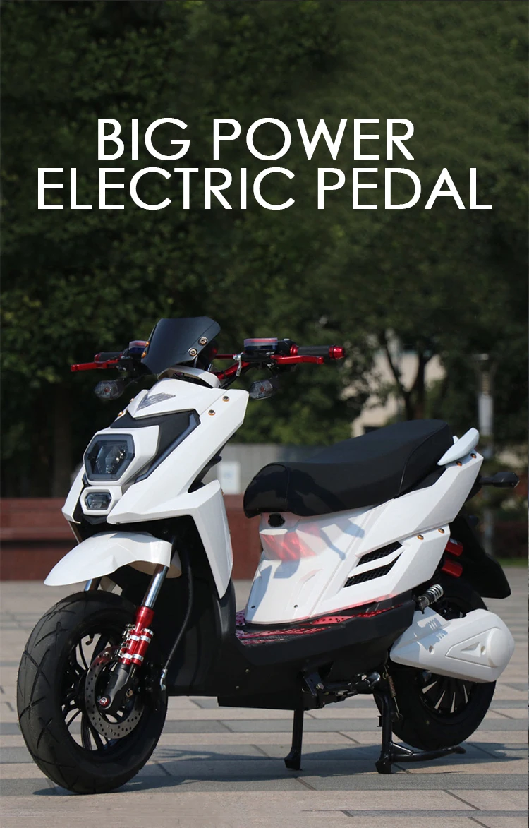 Powerful electric motorcycle 3000W with 60km/h speed. Modern design, eco-friendly, and perfect for urban and street riding.