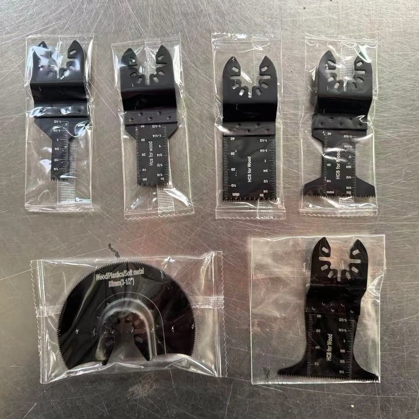 Bi-metal Oscillating Tool Multi-function tool saw blades 6/9pcs wood/metal/plastic/tail cutting