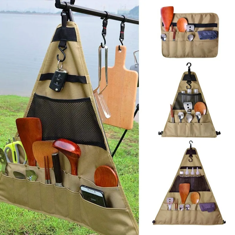 

Водонепроницаемая сумка для хранения посуды из ткани Оксфорд 900D, Сумка для кемпинга на открытом воздухе, оборудование для кемпинга