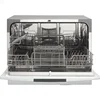 Danby DDW631SDB Countertop Dishwasher with 6 place Settings and Silverware Basket, LED Display, Energy Star 6
