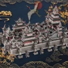 Piececool 3D Puzzles Sky Royal Palace Metal Model Building Kits DIY Toys for Teen Brain Teaser Jigsaw Creative Gifts 620pcs 6