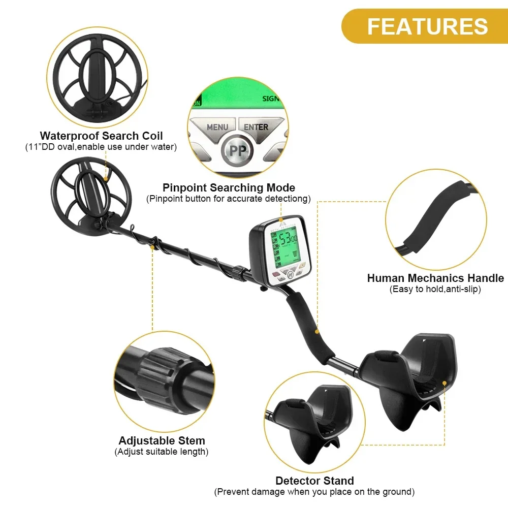 MD-5032 Metal Detector Waterproof Search Coil