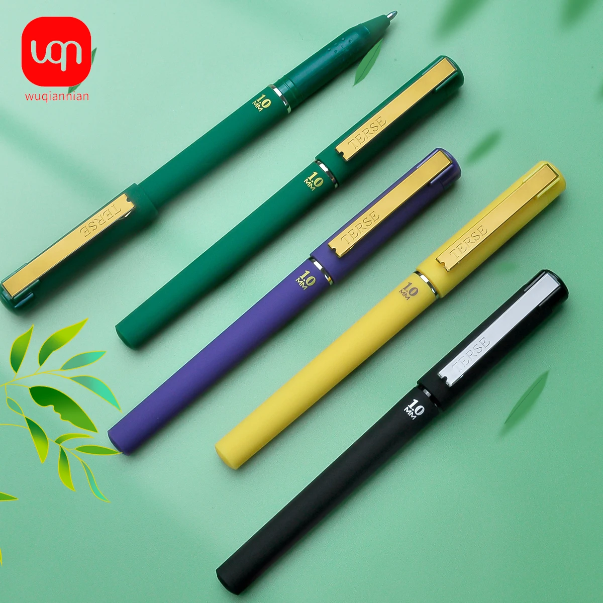 3/6pcs neutral gel pen -1.0mm, fast drying and durable, smooth writing large capacity ink, very suitable for office and teaching 2