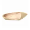 Large Size Women Solid Color Pumps Classic 5cm Low High Heels Breathable slip on Pointed Toe Stiletto Female Work Wedding Shoes 5